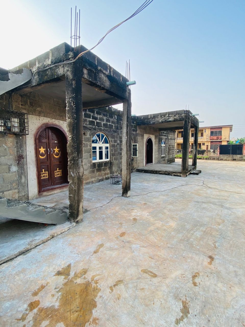 Mobalufun Central Mosque construction